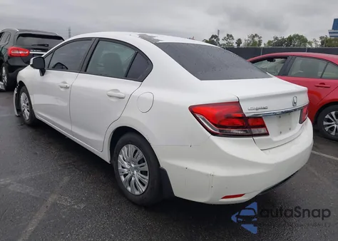 2013 Honda Civic Lx from USA, damaged, VIN 19XFB2F51DE246426